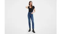 724 High Rise Straight Button Shank Women's Jeans