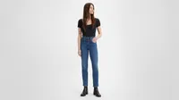 724 High Rise Straight Button Shank Women's Jeans