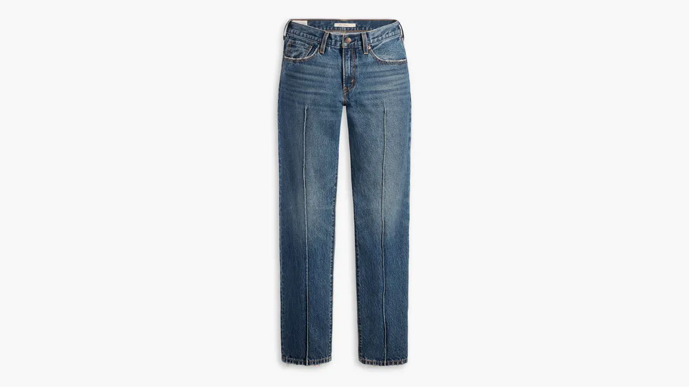 Middy Straight Pintuck Women's Jeans