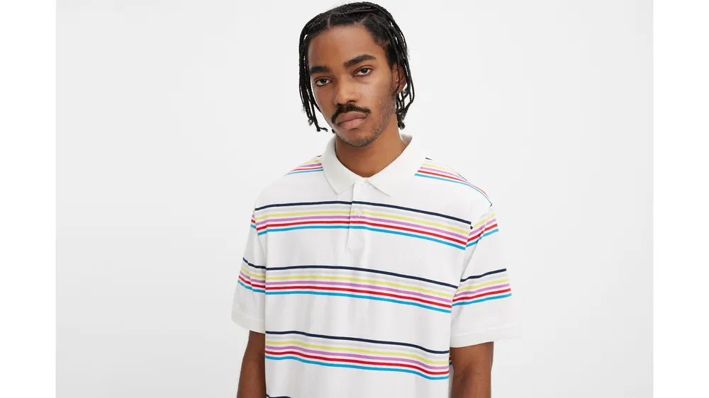 Relaxed Authentic Striped Polo Shirt