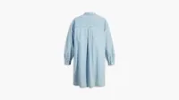 Rhea Denim Shirt Dress (Plus Size)