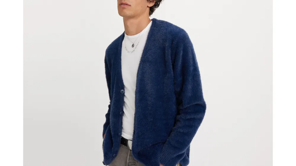 Fluffy Sweater Cardigan