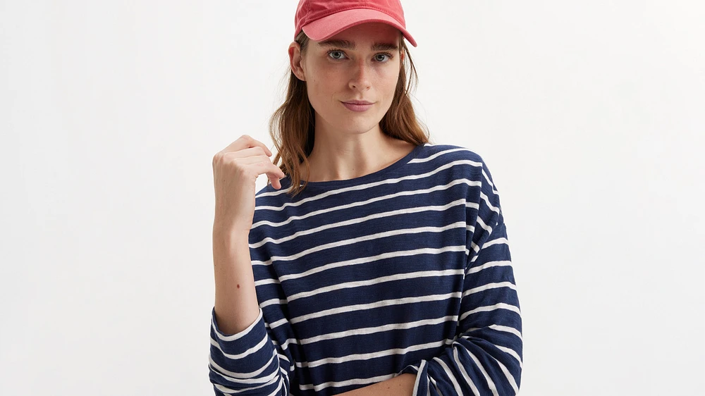 Striped Margot Long Sleeve T-Shirt