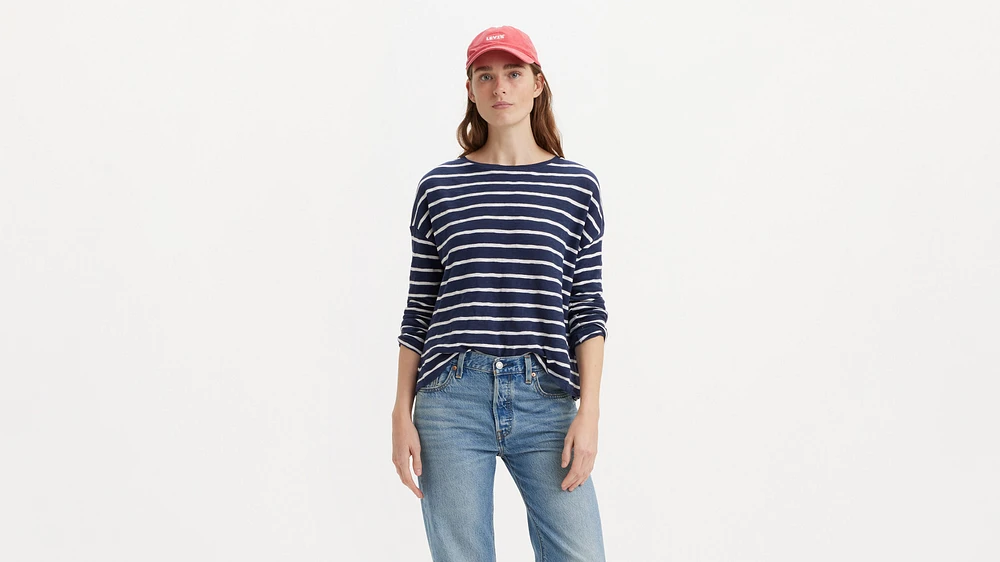 Striped Margot Long Sleeve T-Shirt