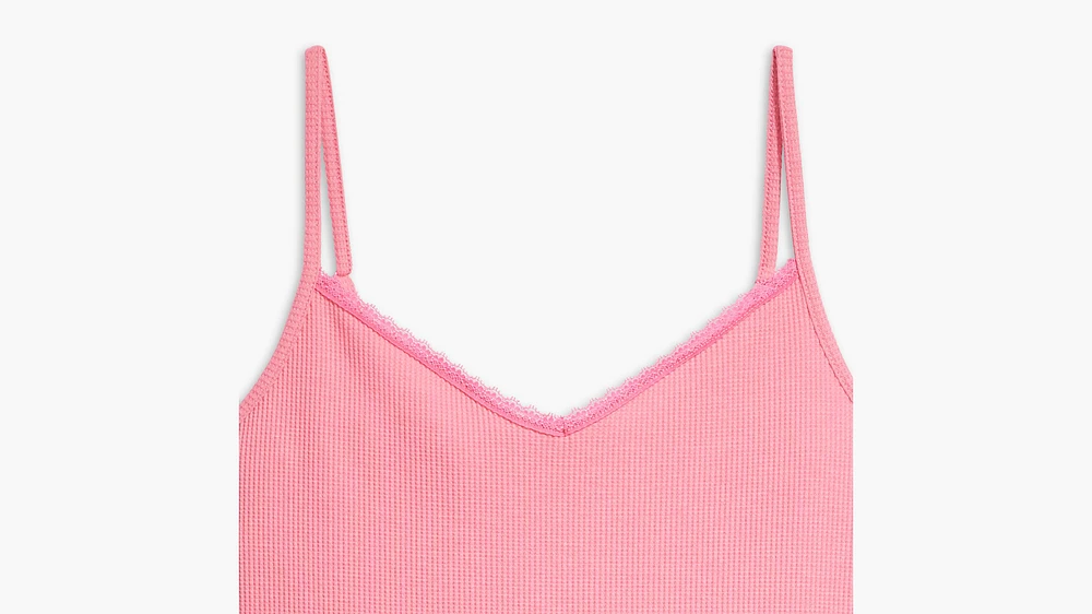 Dry Goods Waffle Tank Top