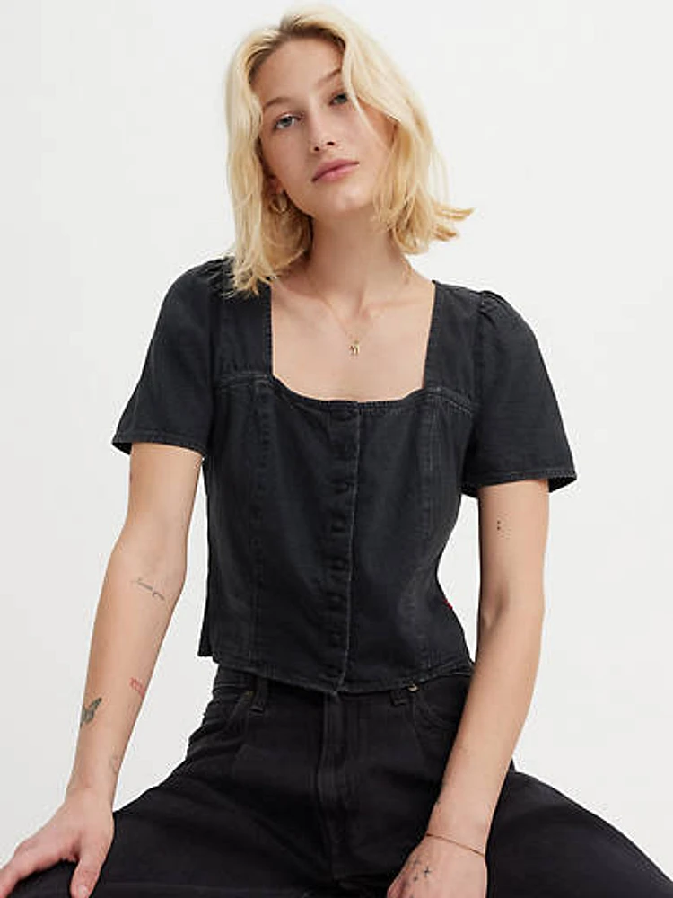 Pascale Short Sleeve Blouse