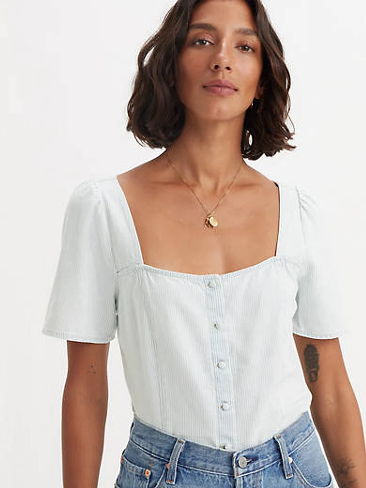 Pascale Short Sleeve Blouse