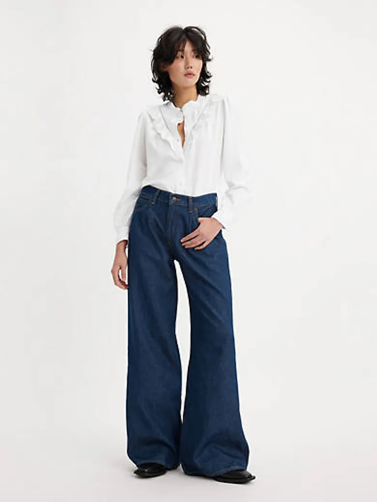 Baggy Dad Wide Leg Women's Jeans