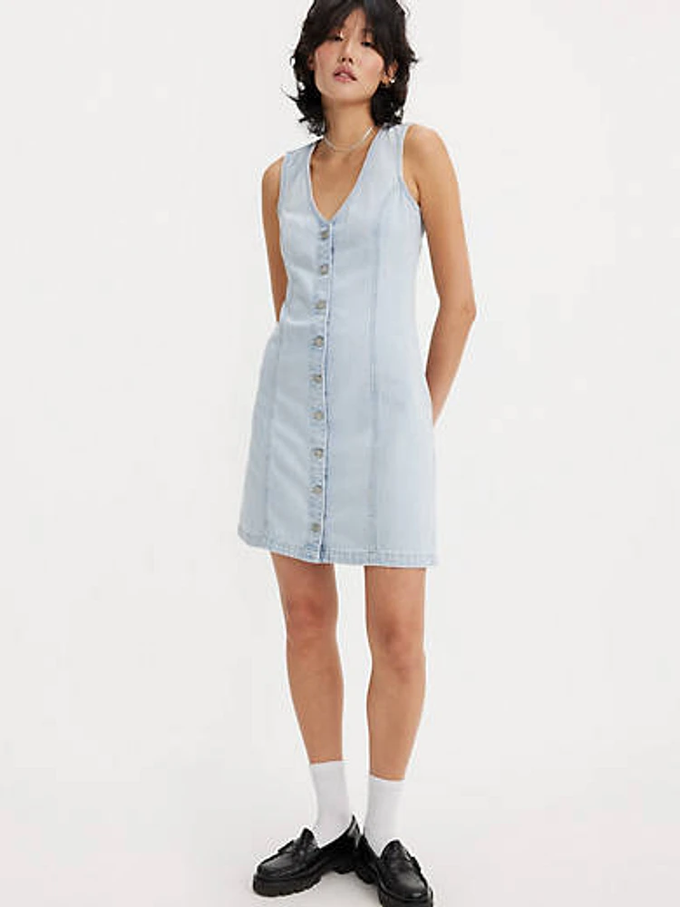 Thora Denim Mini Dress