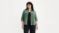 Doreen Utility Shirt (Plus Size