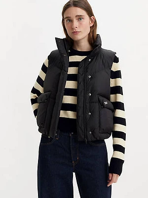 Western Bubble Puffer Vest