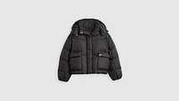 Western Short Bubble Puffer Jacket
