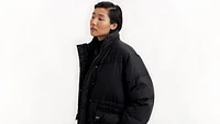 Western Midi Bubble Puffer Jacket