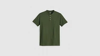 Housemark Short Sleeve Henley Shirt