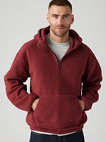 Hooded Sherpa Pullover