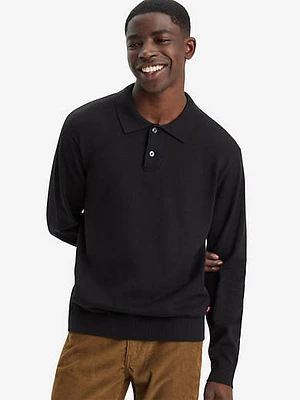 Long Sleeve Sweater Polo