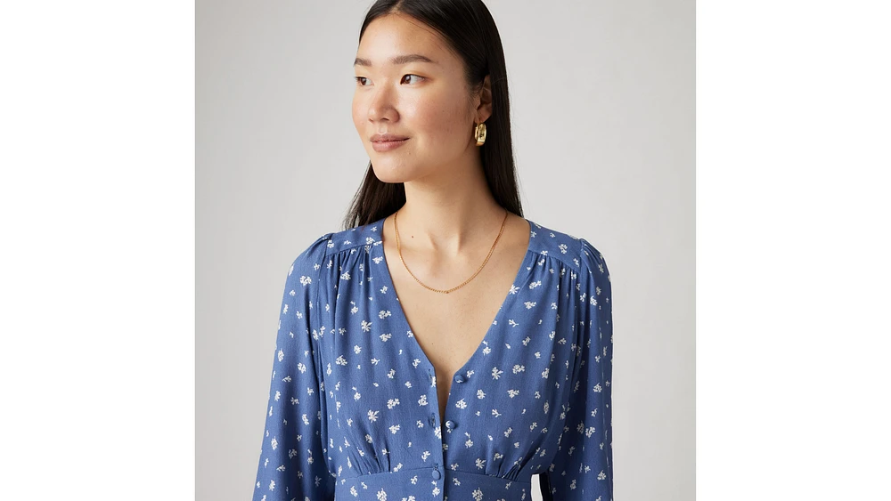 Sarina Long Sleeve Midi Dress