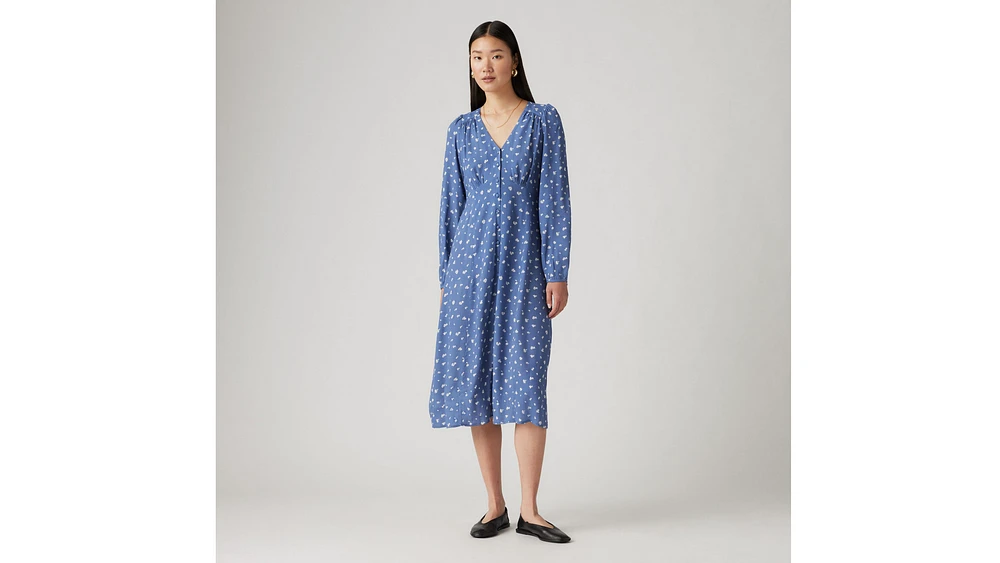 Sarina Long Sleeve Midi Dress
