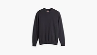 Red Tab Crewneck Sweater