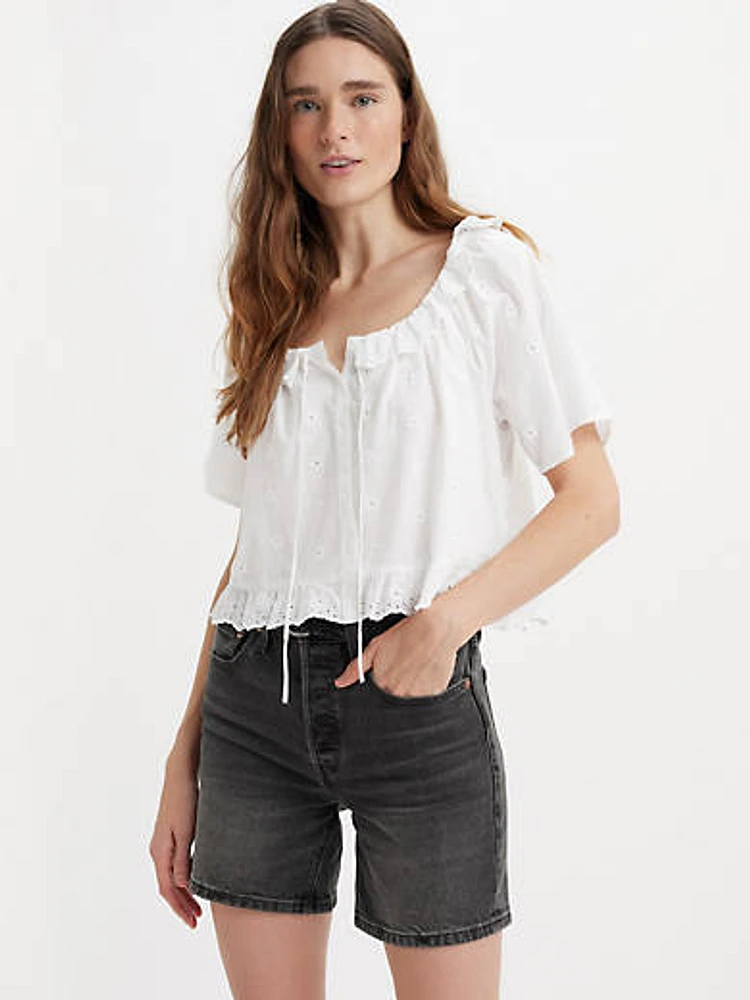 Lyka Short Sleeve Blouse