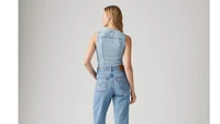 Bella Denim Corset Top