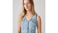 Bella Denim Corset Top