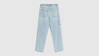 Baggy Carpenter Linen+ Denim Lightweight Women's Jeans