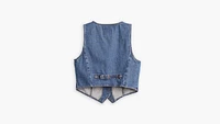 Tailored Denim Vest