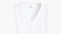 Boxy V-Neck T-Shirt