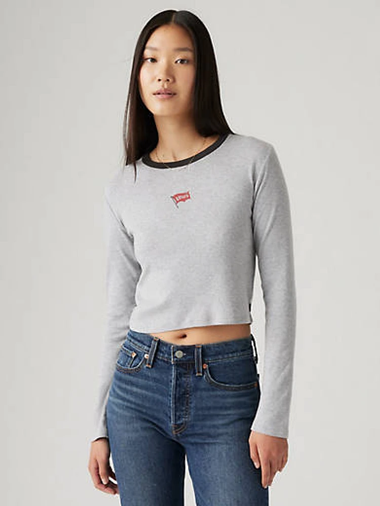 Graphic Essential Sporty Long Sleeve T-Shirt