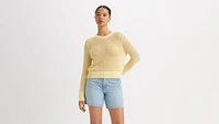 Superbloom Crochet Long Sleeve Top