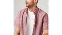 Short Sleeve Authentic Button Down Shirt