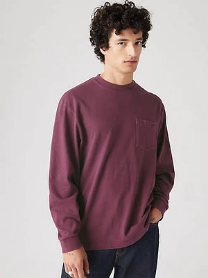 Long Sleeve Authentic Pocket T-Shirt
