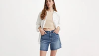 High Rise Baggy Women's Shorts