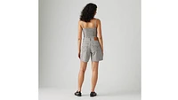 High Rise Baggy Women's Shorts