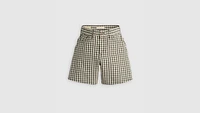 High Rise Baggy Women's Shorts