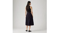 High Rise A-Line Deconstructed Skirt