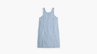 Aly Denim Jumper Dress