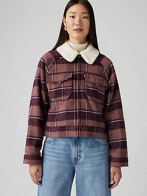 Shrunken '90s Flannel Jacket