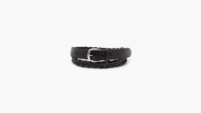 Leather Braided Belt