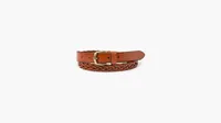 Leather Braided Belt