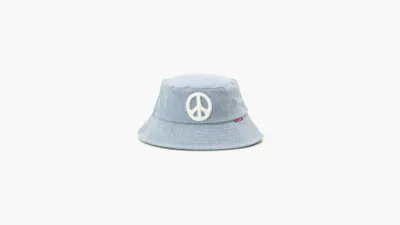 Essential Peace Sign Bucket Hat