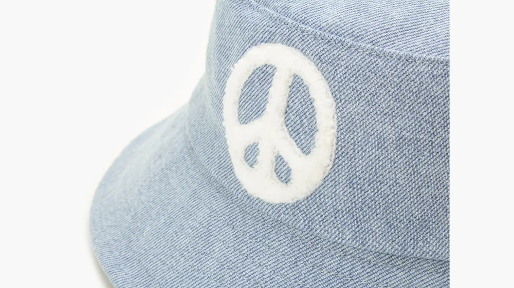 Essential Peace Sign Bucket Hat