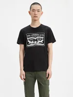 Two Horse Graphic Tee Shirt