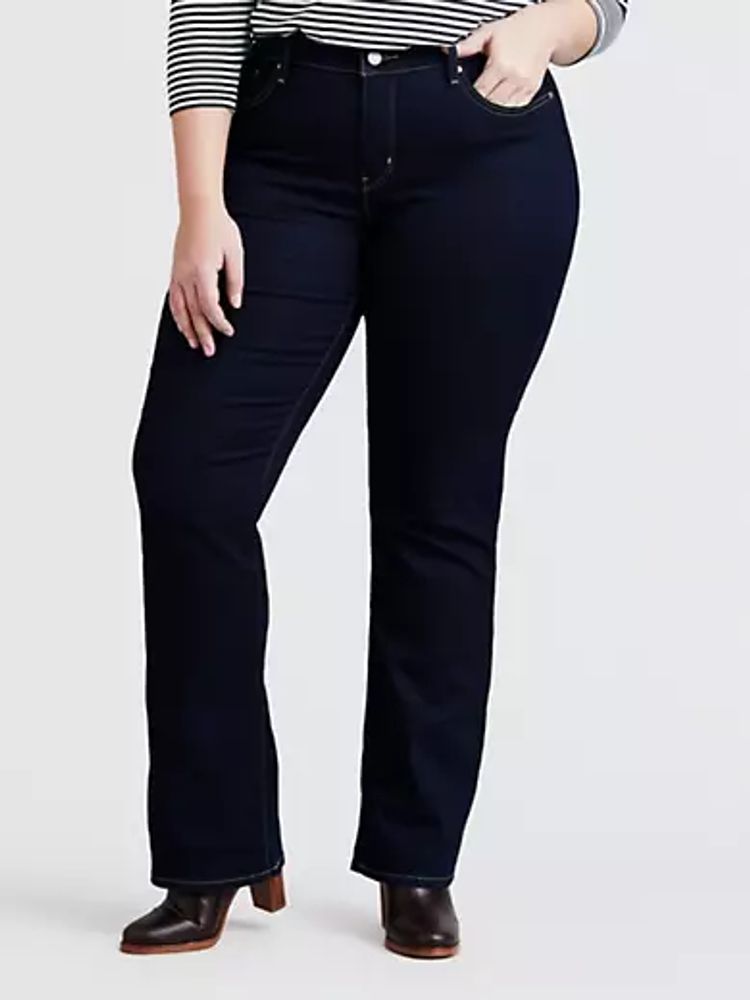 Levi 725 High Rise Bootcut Women's Jeans (Plus Size)
