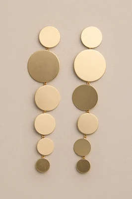 CIRCLE DROP EARRINGS