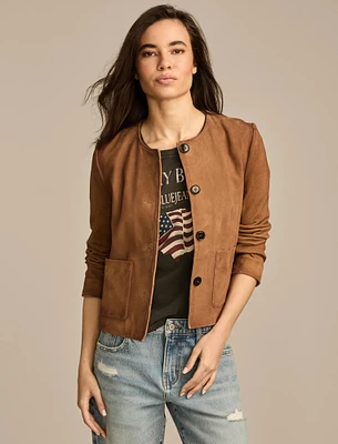 SUEDE LADY JACKET