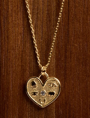 HEART PENDANT NECKLACE