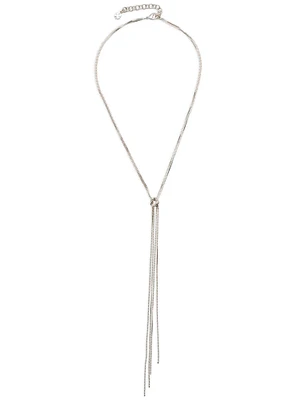 knotted lariat necklace