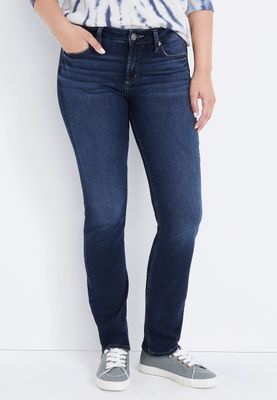 Silver Jeans Co.® Suki Straight Curvy Mid Rise Jean